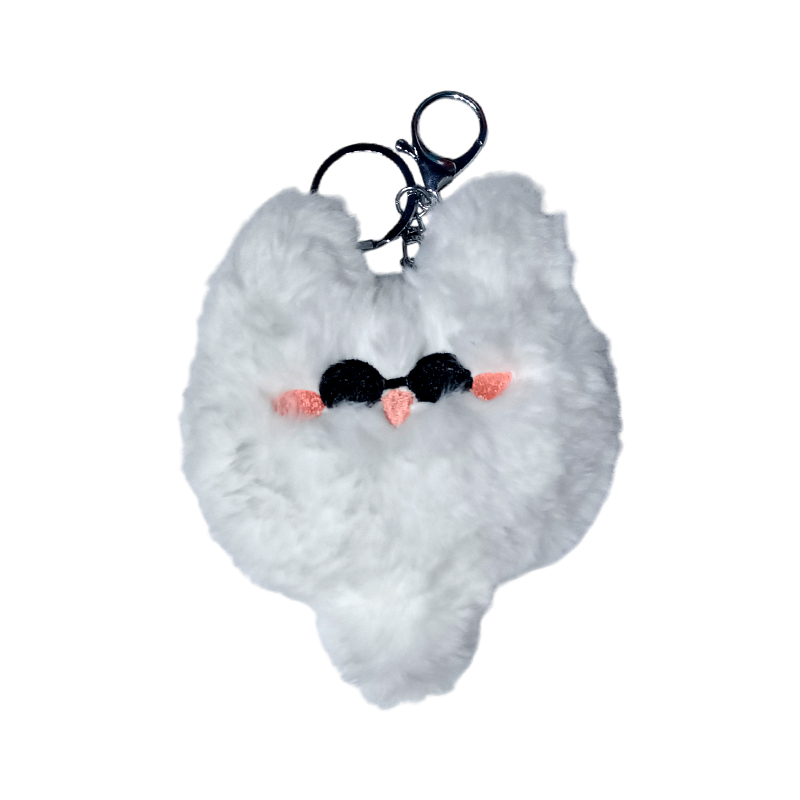 Peluche Colgante Satoru Gojo Gato Peludo