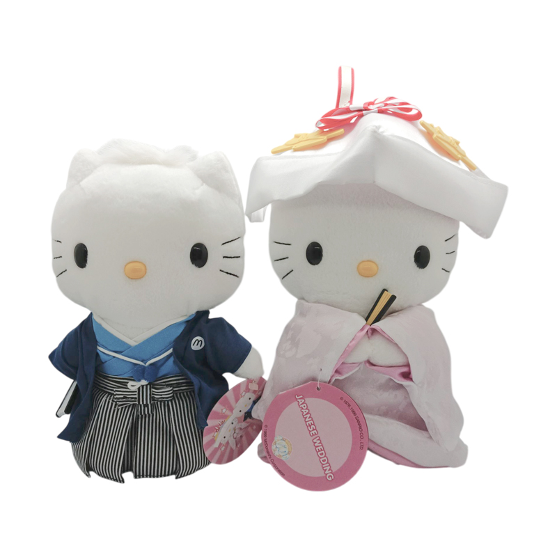 Peluche Hello Kitty y Dear Daniel Boda Japonesa McDonald's