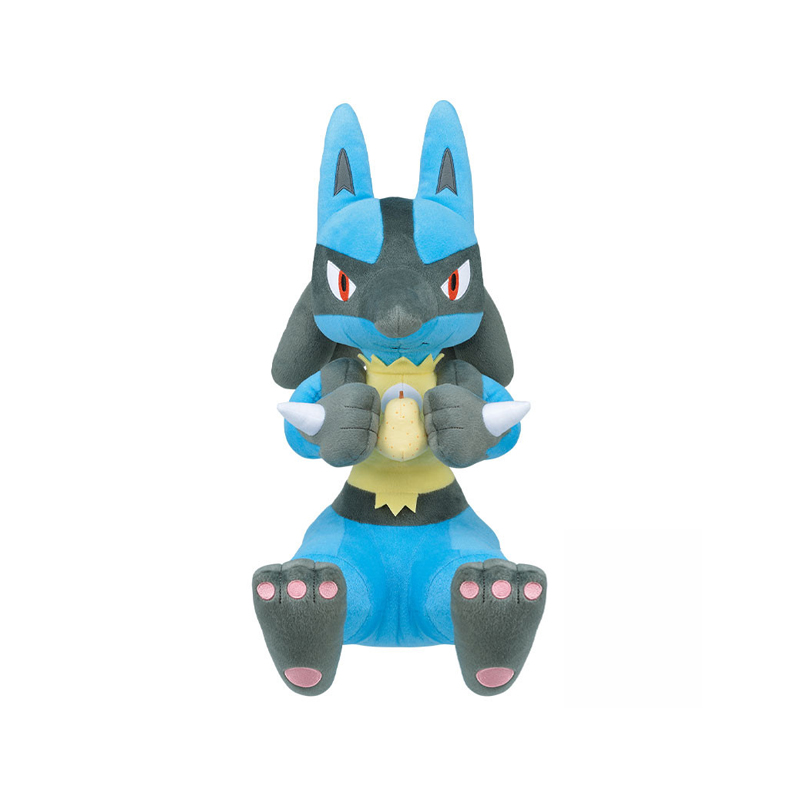 Peluche Lucario Mogu Mogu Time Dos Patitas Banpresto