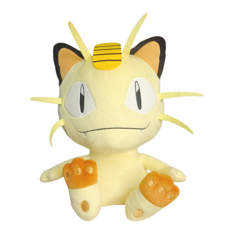 Peluche Meowth Korotto Manmaru Sun and Moon Banpresto