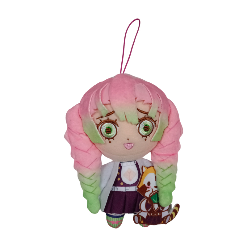 Peluche Mitsuri Kanroji Demon Slayer Kimetsu no yaiba x Rascal Puchi Boneka