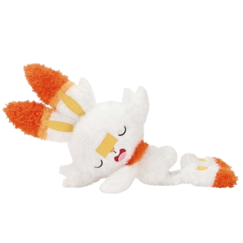 Peluche Pokemon Scorbunny Kutsurogi Time Banpresto