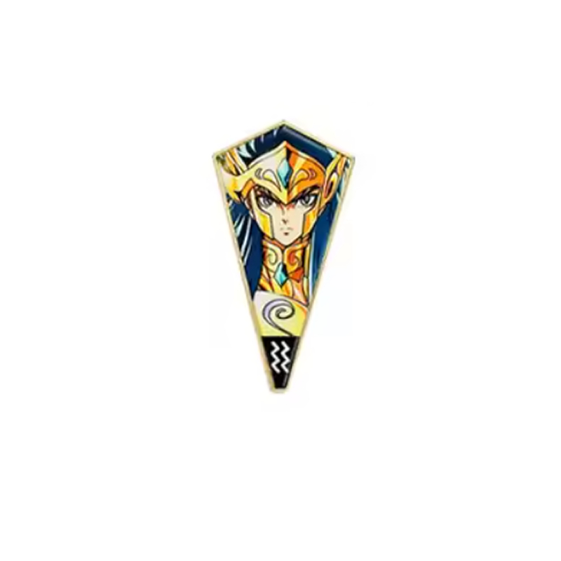 Pin Anime Camus de Acuario Caballeros Dorados Las 12 Casas Los Caballeros del Zodiaco