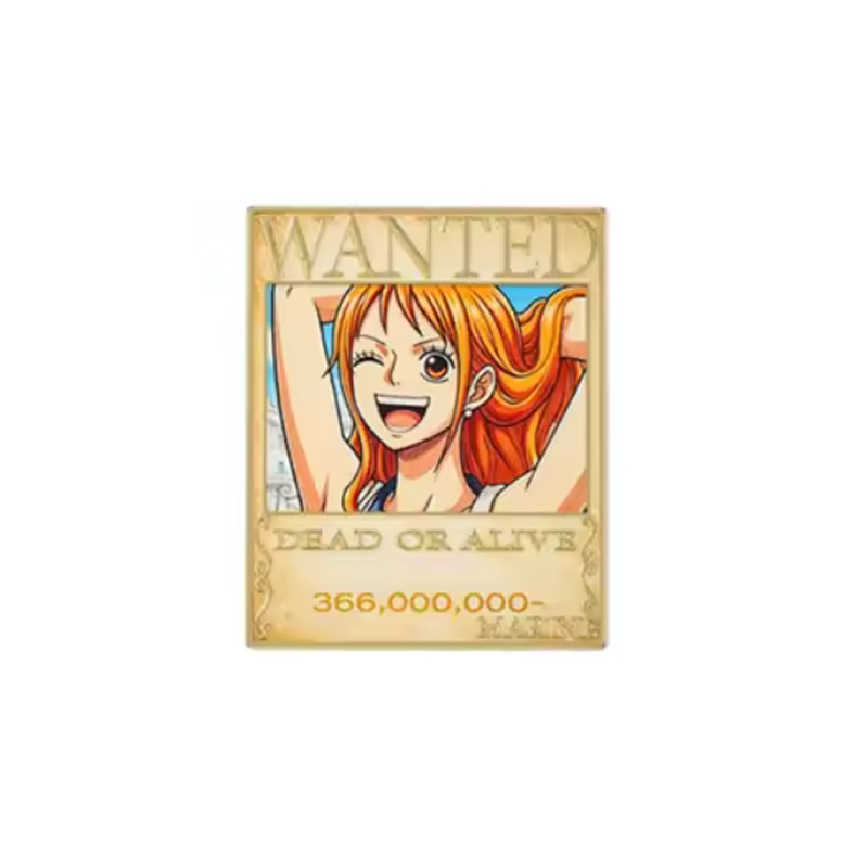 Pin Anime Nami Cartel SE BUSCA One Piece