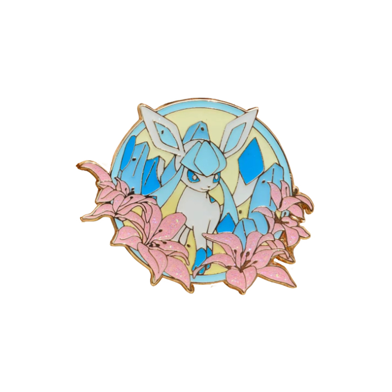 Pin Pokemon Glaceon Flores