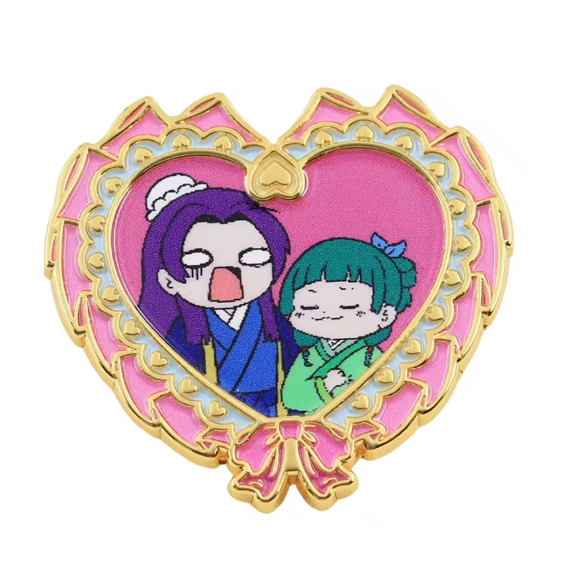 Pin Anime Jinshi y Mao Mao Corazón Kusuriya no Hitorigoto Los Diarios de la Boticaria Kawaii