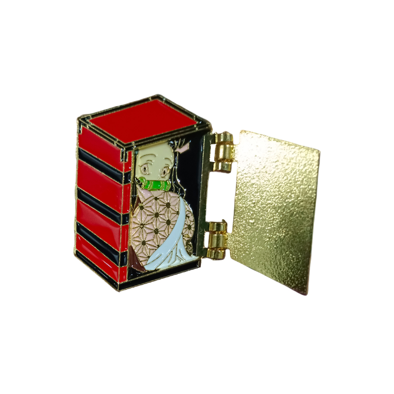Pin Kimetsu no Yaiba Nezuko Kamado en su Caja