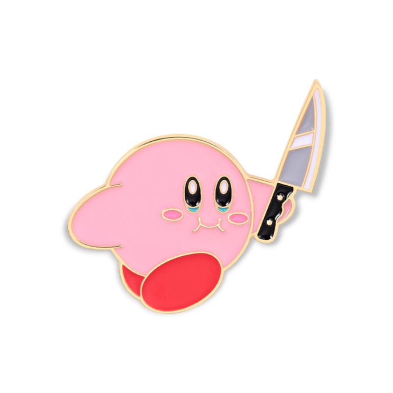 Pin Kirby Cuchillo