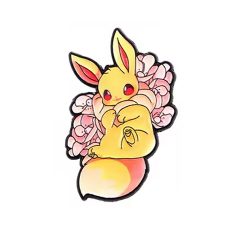 Pin Pokemon Eevee Flores Chibi