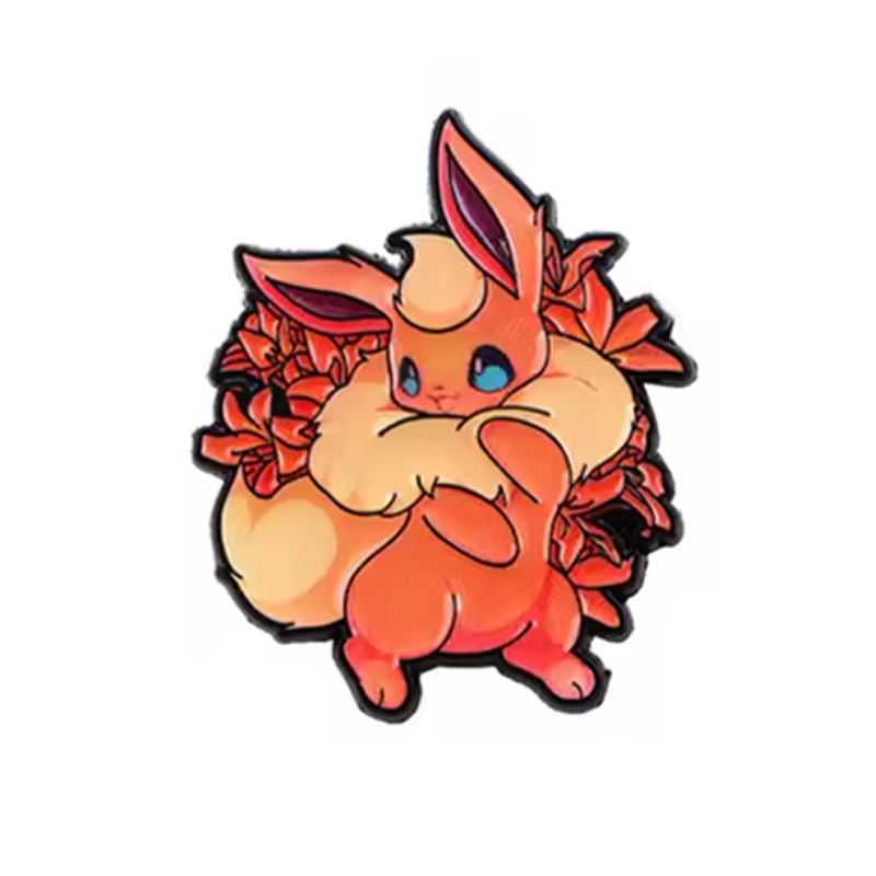 Pin Pokemon Flareon Flores Chibi
