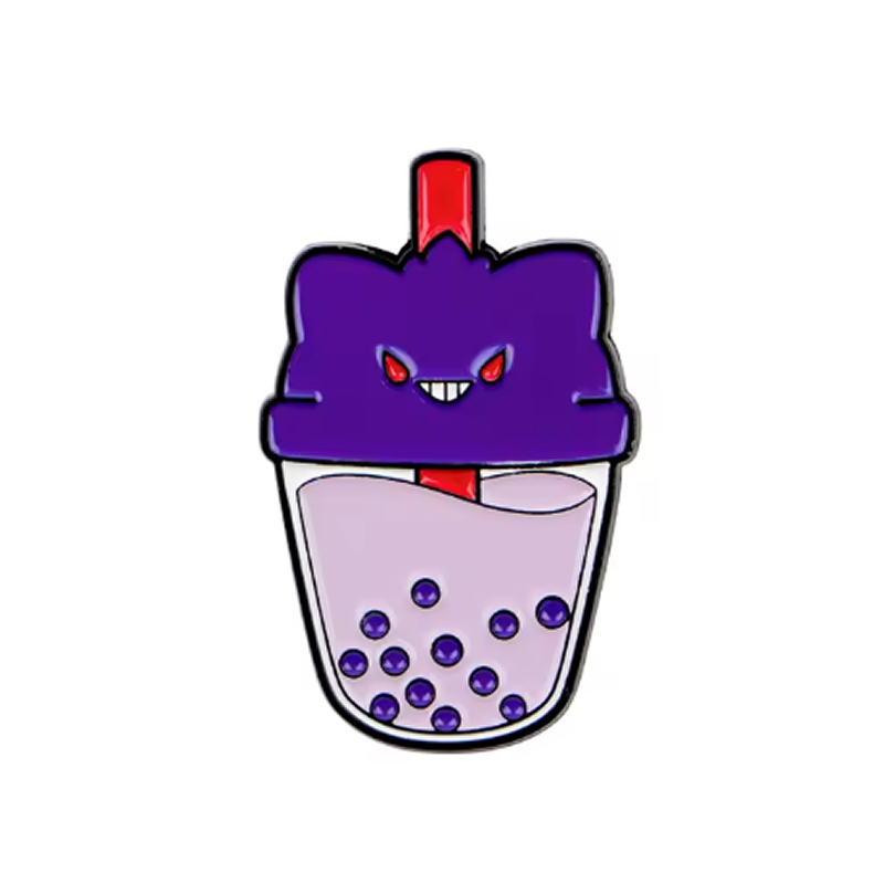 Pin Pokemon Gengar Bubble Tea Chibi