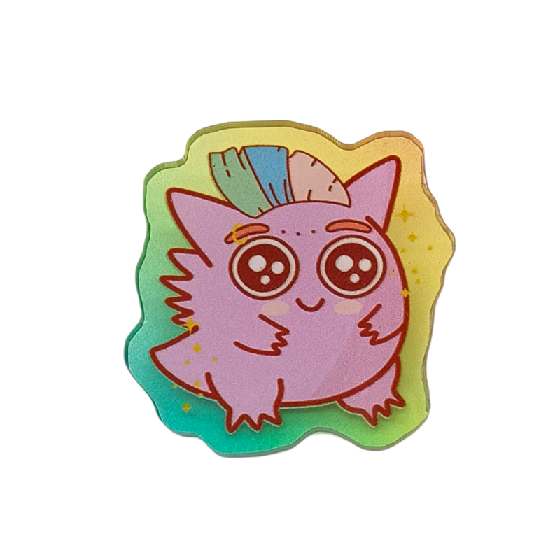  Pin Acrílico Pokemon Gengar Punkigrrl