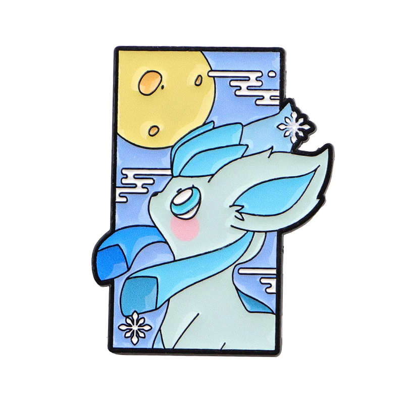 Pin Pokemon Glaceon Escenario