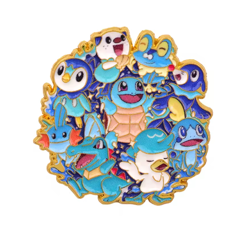 Pin Pokémon tipo Agua
