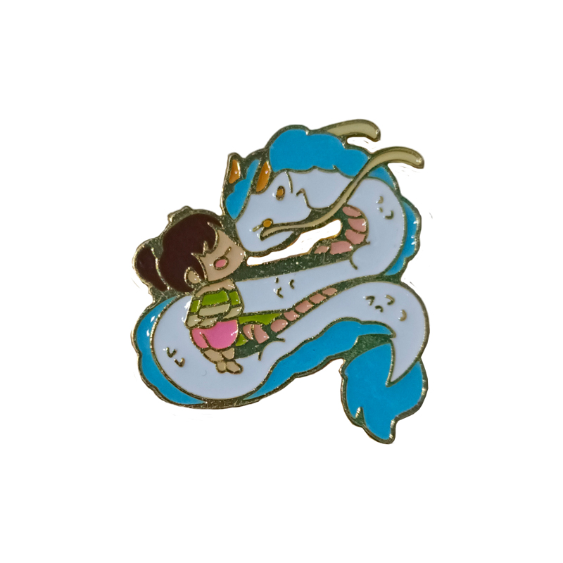 Pin Spirited Away Haku Dragón y Chihiro Chibi