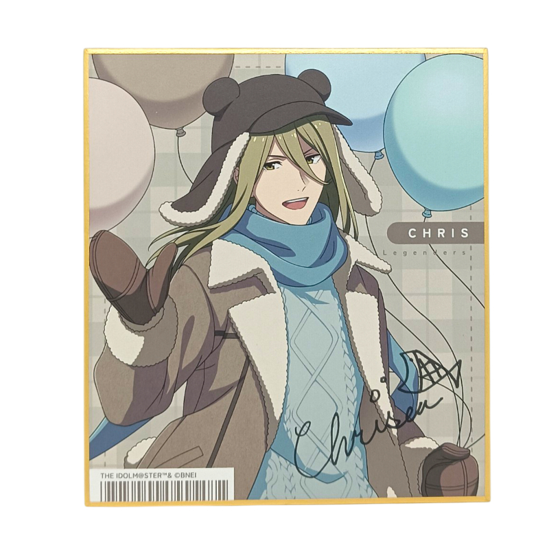 Póster Anime Shikishi Chris Coron Póster Anime Shikishi Chris Koron The Idolmaster SideM