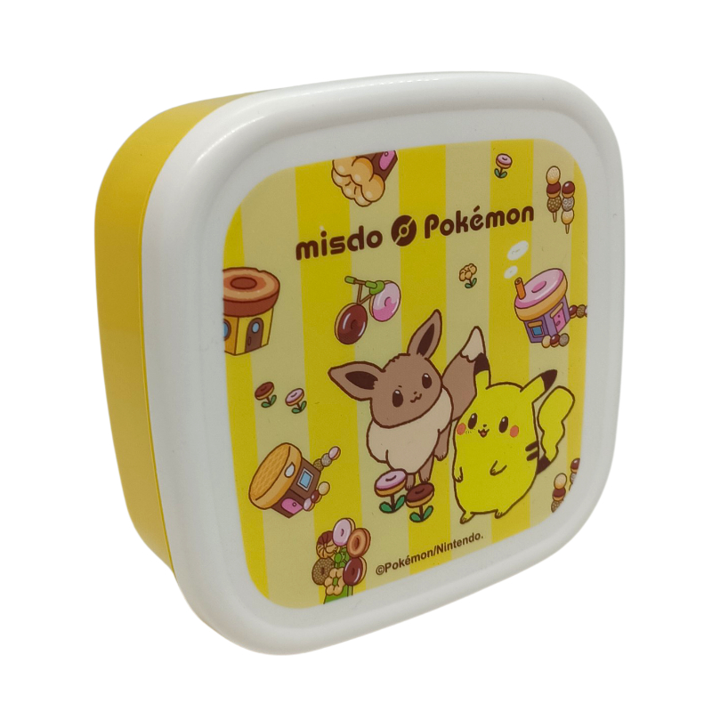 Tupper Pokemon Pikachu y Eevee original Mister Donuit